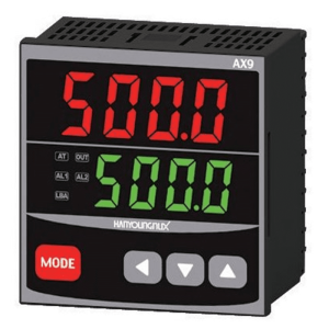10469M.png CONTROL Tº DIGITAL 96x96mm, 4..20mA +2 ALARMA, 100-240VAC AX9-4A