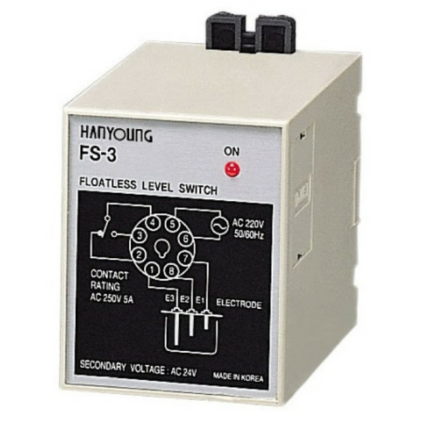 10497.png RELE CONTROL DE NIVEL 220VAC, CONEXIÓN OCTAL FS-3A-220