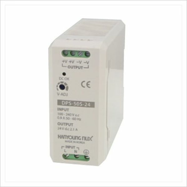FUENTE SWITCHING IN:110/220VAC-OUT:24VDC 2.1A DPS-50S-24