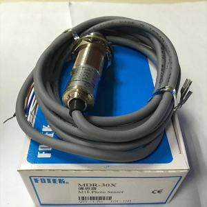 11028X.png SENSOR OPTICO M18 Sn.30cm CONFIGURABLE PNP/NPN NO,CABLE 2MT Metalico MDR-30X