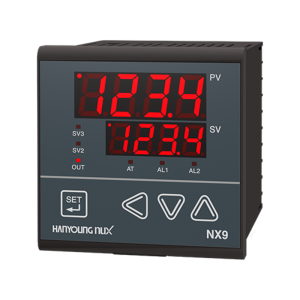 CONTROL Tº DIGITAL 48x24mm, RELÉ/SSR+ALARMA, ALIM:100-240VAC NX1-00