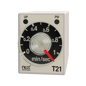 TIMER HANYOUNG 4P 220VAC ON-DELAY 6sec,60sec,6min,60min T21-6-4A20