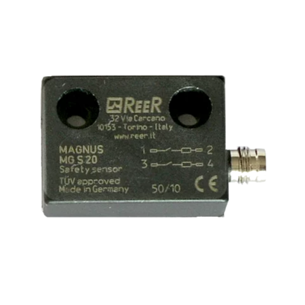 Sensor Mágnetico Reer 2NC, Con.M8 4P   (Formato BNS250) MAGNUS MG S20