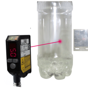 SENSOR RECT.REFLEX OPTEX , ALC:150cm, PNP NO/NC, TEMP.LASER, CABLE 2MTS DR-Q150TCP