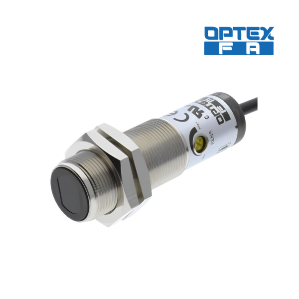 SENSOR OPT.OPTEX M18, 10CM, NPN NO/NC, CABLE 2MTS C2DM-11N