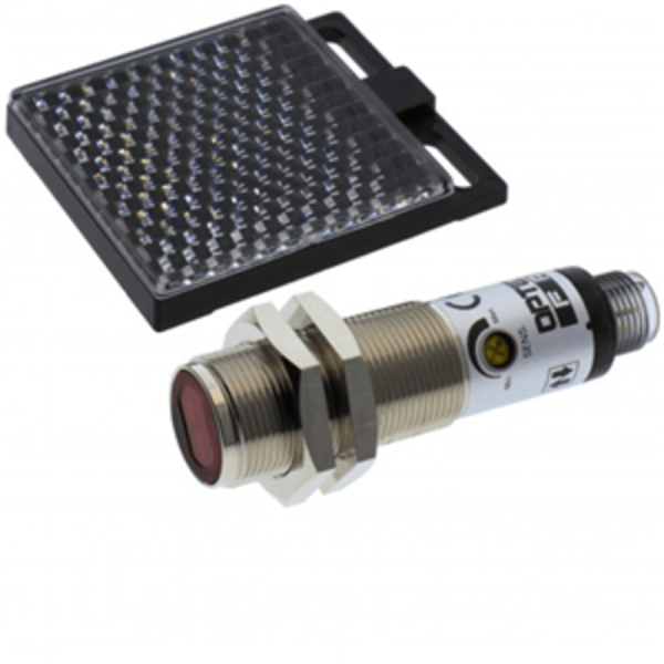 SENSOR REFLEX OPTEX POL.M18, 4MTS, PNP NC/NO, A CONECTOR M12  C2RM-F400CP