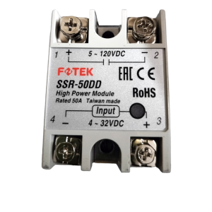 SSR .DC/DC IN:4-32VDC/OUT:5-300VDC 50A FOTEK SSR-50DD-H
