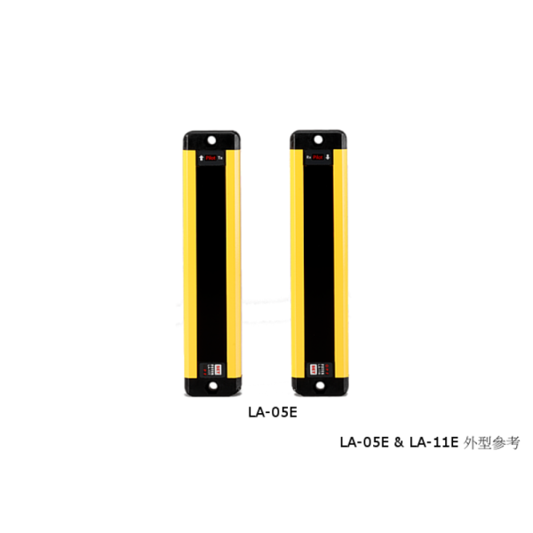 BARRERA FOTEK EMISOR/RECEPTOR PNP NO, 11 OPTICOS, Área Detección 100mm, Largo total 140mm.Dist. 3,2MTS, ALIM:24VDC. LA-11PE