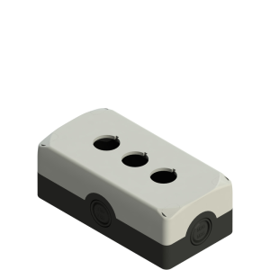 ES33001.png Caja 3P 22mm Gris Pizzato Italia ES33000