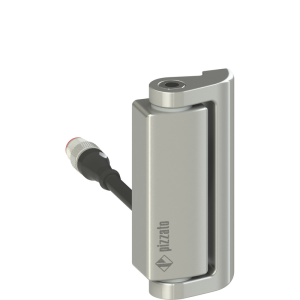 Bisagra de seguridad 2nc por chicote conector M12 5P. Cuerpo Metalico. Pizzato HP AA052D-0,2PM