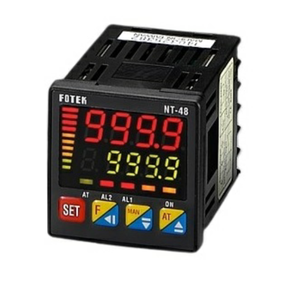 CONTROL Tº 48X48mm, ENTRADA PT100-TC,SALIDA RELE FOTEK NT48-R