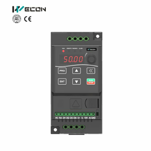 VDF COMPACTO 0,75kW 1HP 220VAC  4A WECON 142X72X116