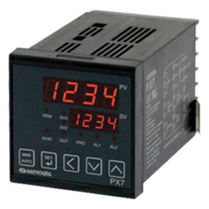 10470.png CONTROL Tº DIGITAL 72x72mm, CONF.RELE/SSR/4..20mA.+ALARMA, 100-240VAC In tc-pt100/0-10V,4..20mA PX7_00
