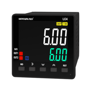 10481DC.png COUNTER/TIMER LCD 48x48mm, 6 DÍGITOS, SALIDA RELÉ, 24-48V ac/dc. LC4-P61ND