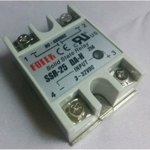 10770F.png SSR DC/AC IN:3-32VDC/OUT:90-480VAC 25A FOTEK SSR25DA-H