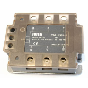 SSR TRIF.DC/AC IN:3-32VDC/OUT:90-480VAC 75A FOTEK (2NA+1NC) TSR-75DA-H