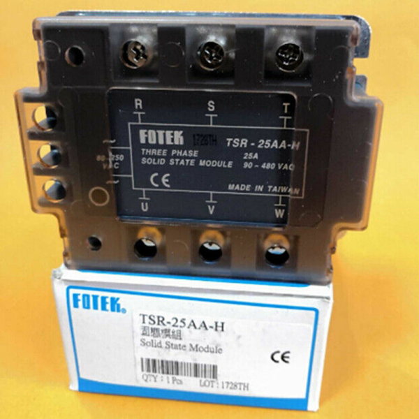 SSR TRIF.AC/AC IN:80-250VAC/OUT:90-480VAC 25A FOTEK  TSR-25AA-H