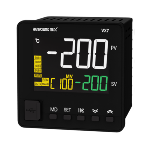 10894X.png CONTROL Tº LCD 48x96mm, In universal, Salida RELÉ+2 ALARMA, 100-240VAC IP65 Horizontal VX3-UMNA-A2