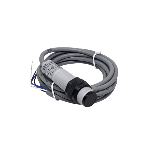 SENSOR OPTICO M18 Sn.60cm CONFIGURABLE PNP/NPN NO,CABLE 2MT CDR-60X
