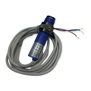 SENSOR OPTICO M18 ALC: 10CM, ALIM: 90-250VAC, CABLE 2 MTS, 3 HILOS NO CAR-10X