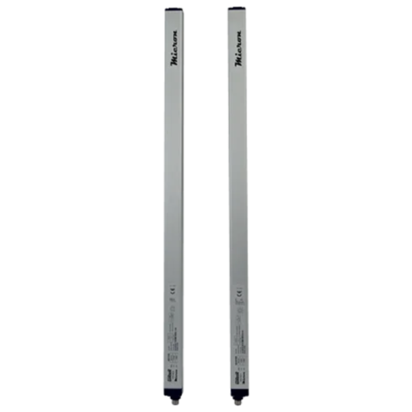 Barrera Análogica Reer Paso 5mm. Emisor & Receptor, 2 Salidas 4…20mA. Alt.595mm, dist. 2,5mts MICRON MI 600AC