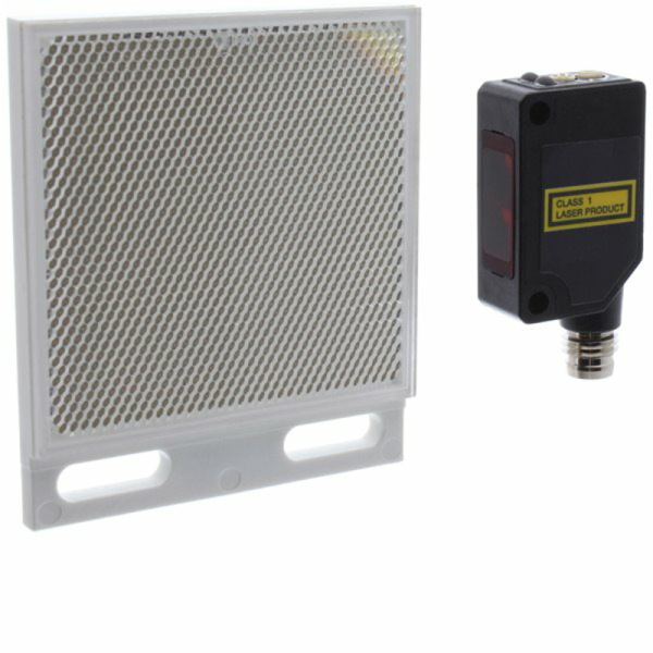 OPT.REFLEX POL. LASER OPTEX REGT 31x20, ALC:10MTS,NPN NO/NC, CONECTOR M8 ZR-L1000CN