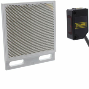 OPT.REFLEX POL. LASER OPTEX REGT 31x20,ALC:10MTS,PNP NO/NC, CABLE 2MTS ZR-L1000P