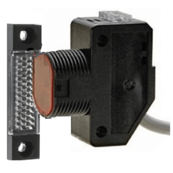 SENSOR M18.REFLEX OPTEX  TRANSPARENCIAS, ALC:1MT, PNP, CABLE 2MTS  SERIE DESCONTINUADA YR-Q39P
