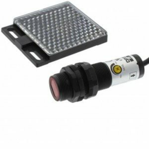 SENSOR REFLEX OPTEX POL.M18, 4MTS, PNP NO/NC, CABLE 2MTS C2RP-F400P