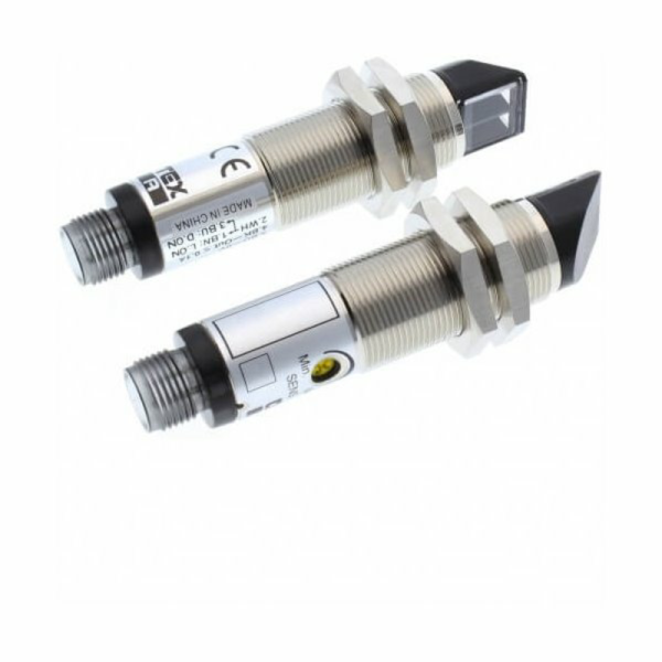SENSOR OPT.BARRERA LENTE 90° OPTEX M18, 20MTS, PNP NO+NC, A CON.M12 C2TM-S2000CP
