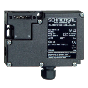 SWITCH DE SEGURIDAD 2NO+4NC 24VDC (DESBLOQUEO X TENSIÓN) AZM161SK-12/12RK-024