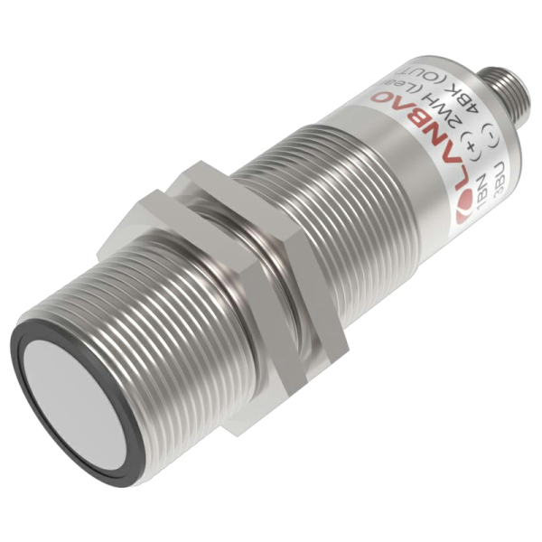 SENSOR M30 ULTRASONICO OUT 4…20mA Sn.180….2000mm. CON.M12 UR30-CM2DI-E2