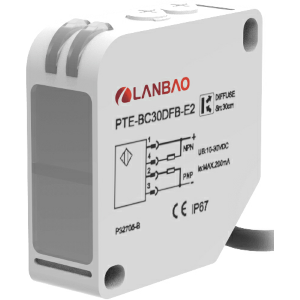 OPT.REFLEX 5MTS POLARIZADO 50X50 AC/DC RELE. CABLE 2MTS PTE-PM5SK