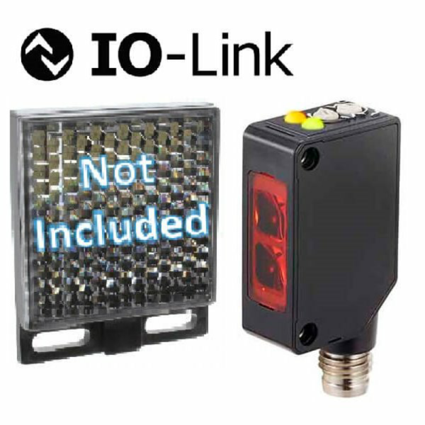 SENSOR RECT.REFLEX OPTEX ,ALC: ALC:4MTS, PNP NO/NC, CONECTOR M8 4p IO.Link Z4R-400CP4