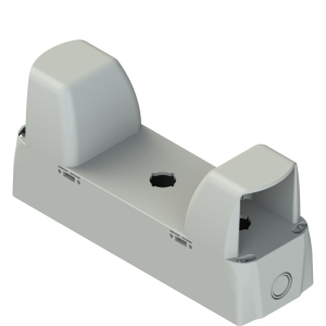 Consola de comando 3P con protector. 22mm Pizzato