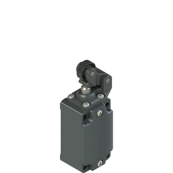 Position Switch Boton con cabezal roldana. Cuerpo 40x40mm Met. FD 502-M2  PIZZATO
