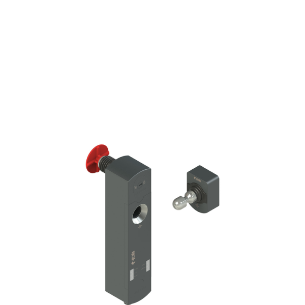 Switch de seguridad RFID con actuador + Parada de Emergencia Pizzato Italia. Con.M12 12P  NS D4CE1DM0.2-F41