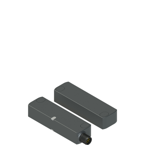 Safety coded RFID magnetic c/Imán R.50N. Con.M12 8p PIZZATO  2 safety inputs IS1-IS2 / 2 safety outputs OS1-OS2,                                            ST HE420MP-H1TG