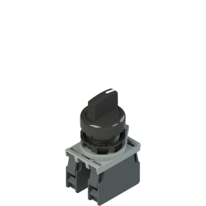 PZ1067-1.png Selector 3Pos. C/R 22mm. Maneta corta Pizzato E2 AC-DXBC1405