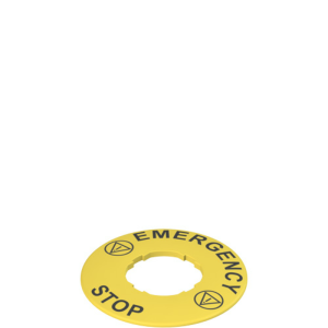 PZ1080.png Placa identificación P.EMERGENCIA 22mm Amarilla Pizzato VETF32A5102