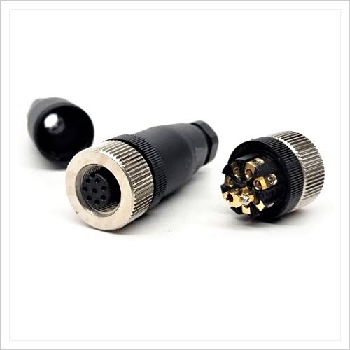 CONECTOR M12 8P 12-I-8B-04