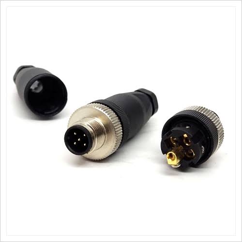 12-I-4B-04 Conector M12 4P